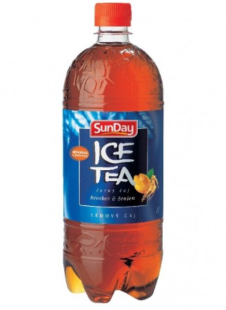 Sunday ice tea broskev 1l